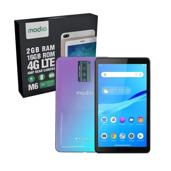 TABLET MODIO M6 4G LTE 2GB/32GB 7.0" PURPLE CYAN